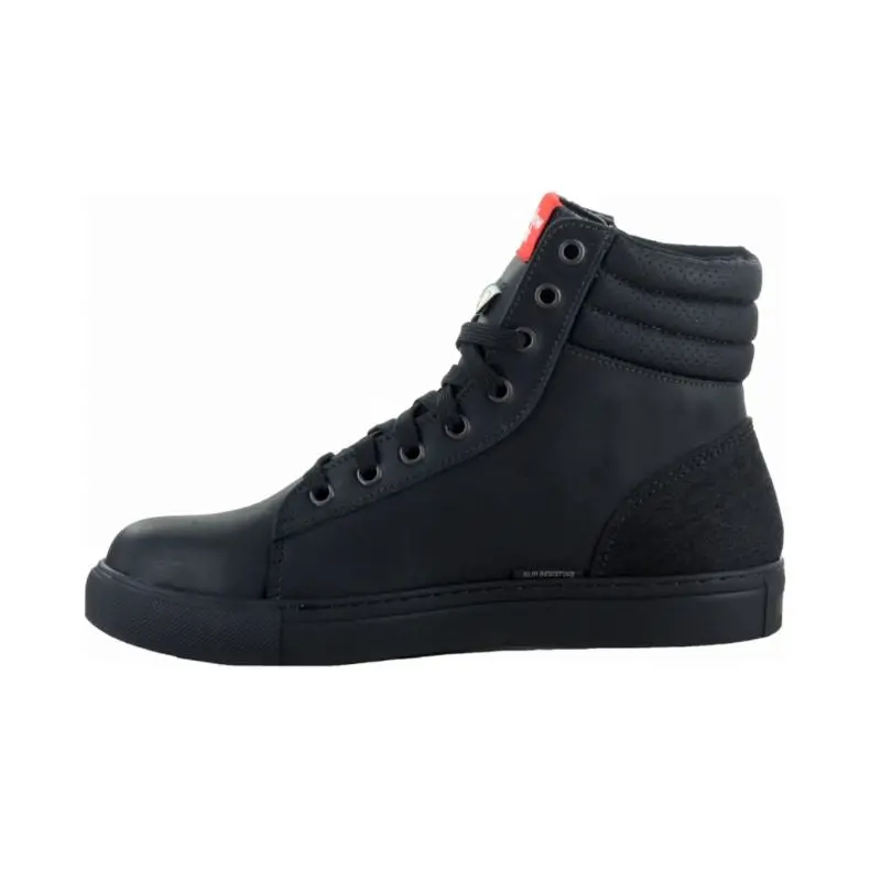 Mellow Walk Jessica Women's High Top 6" Steel Toe Work Shoe 486339 - Black 3