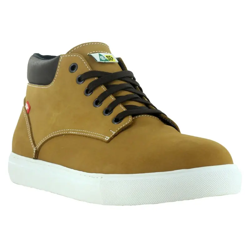 Mellow Walk Owen Men's Athletic Chukka Sd+ Steel Toe Skater Shoe 580074 1
