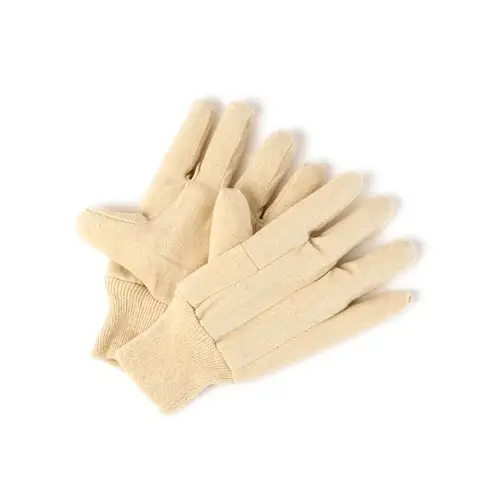 Men's 8 Oz. Cotton Canvas Gloves With Knit Wrist 1