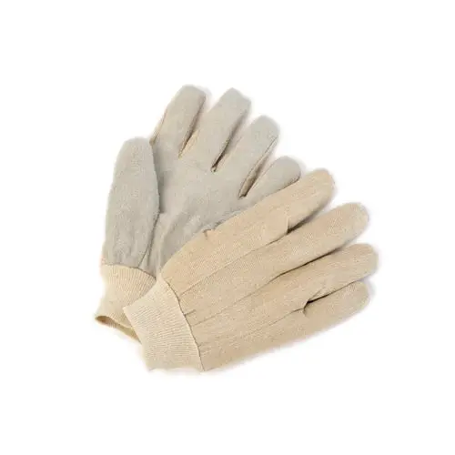 Men's Leather Palm Gloves With Knit Wrist 1