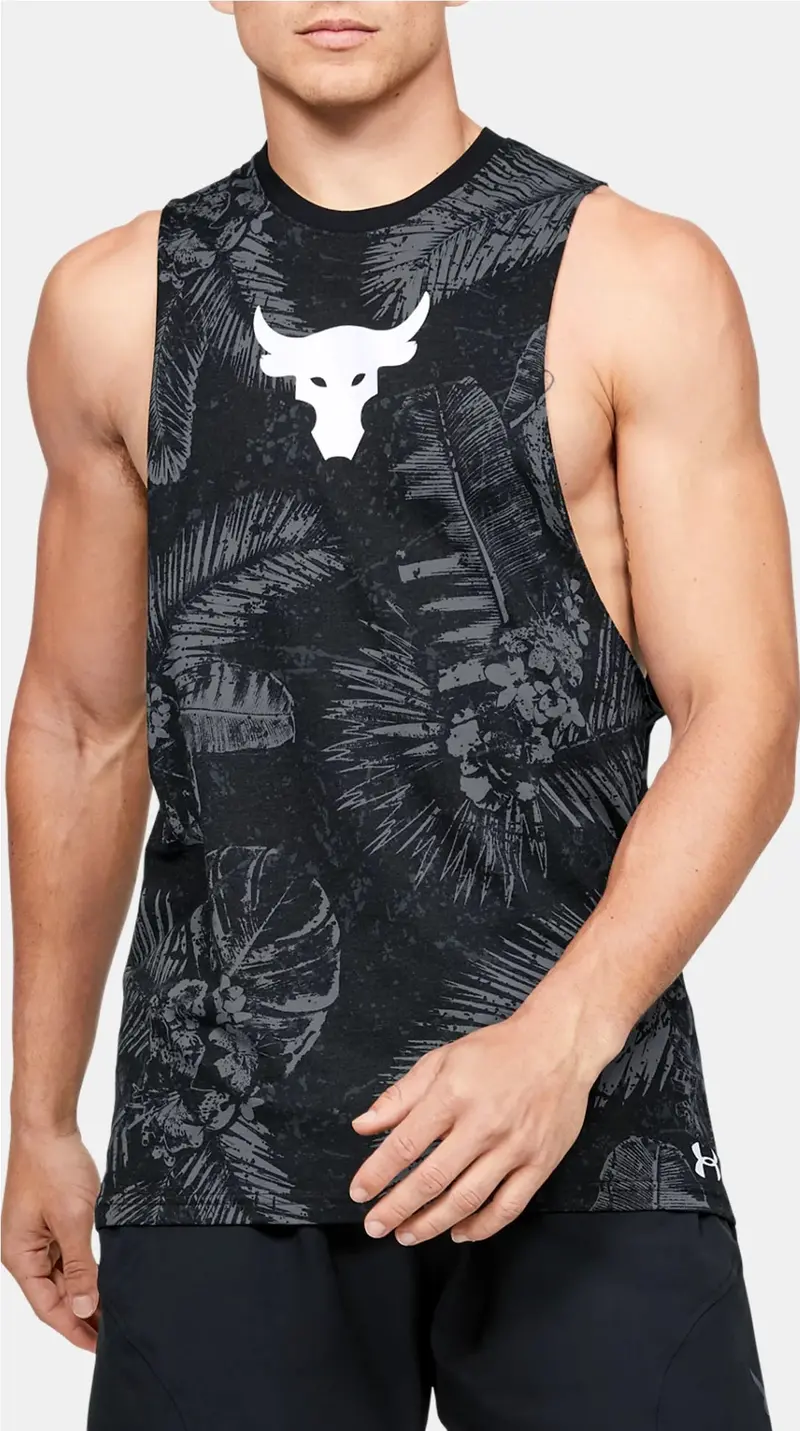 Men's Project Rock Aloha Camo Tank 1351590-001 1