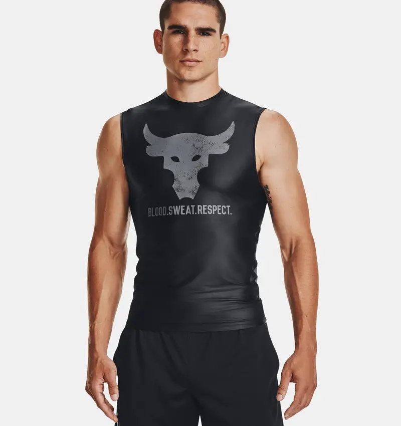 Men's Project Rock Iso-Chill Sleeveless 1361649-001 1