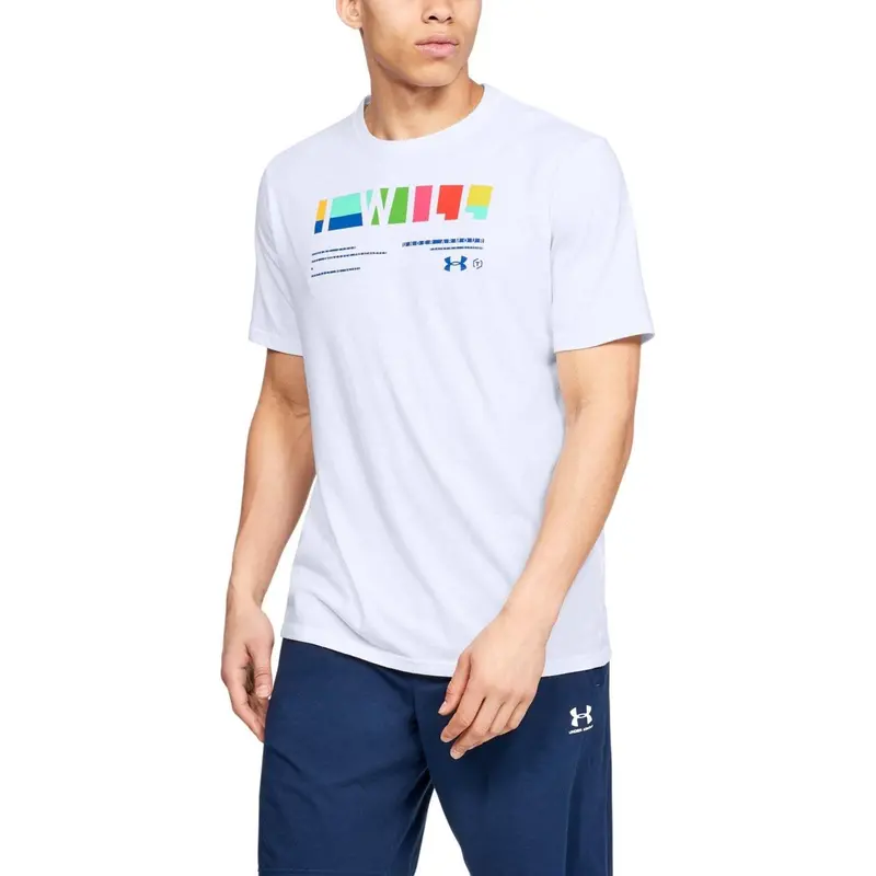 Men's Ua I Will Multi T-Shirt 1348436-100 1