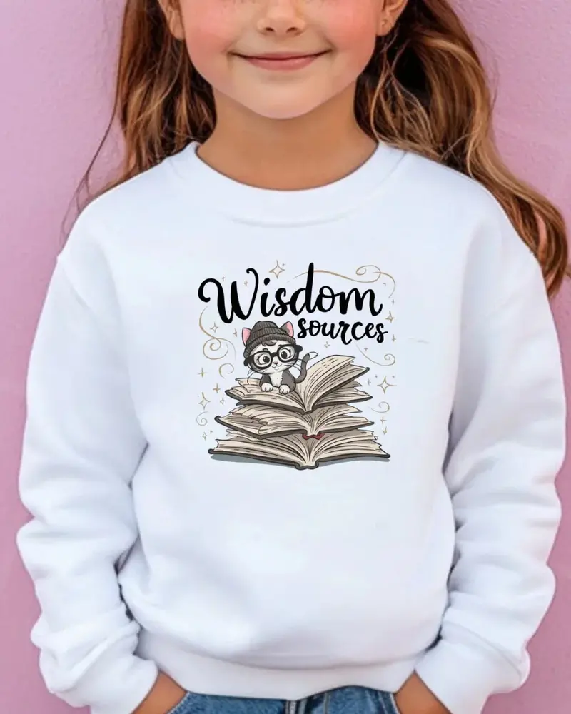 Meowjesty's Advisor Youth Crewneck Sweatshirt 1