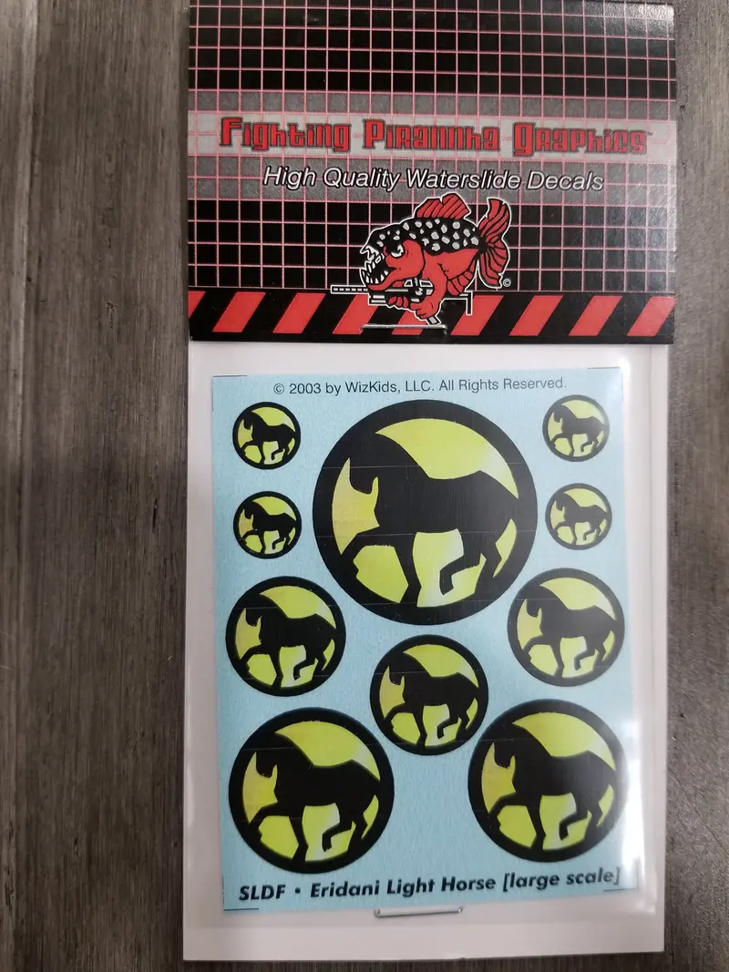 Merc Eridani Light Horse Decals- Large Scale 1