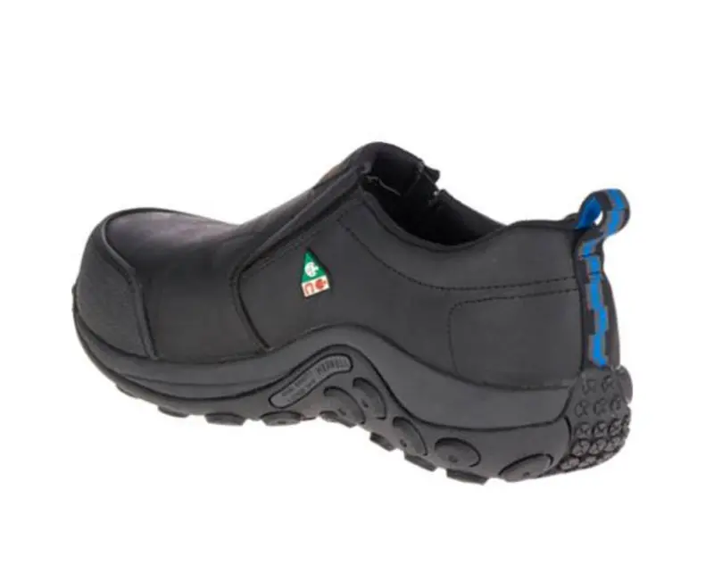 Merrell Jungle Moc Unisex Composite Toe Slip On Work Shoes - Black J003347 5