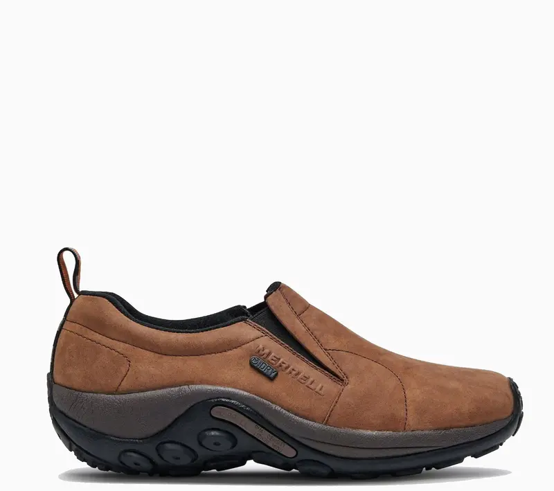 Merrell Men's Jungle Moc Nubuck Waterproof Slip-On Shoe 1