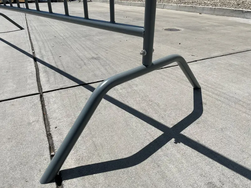 Metal 8.5 Ft Crowd Control Barricades - Interlocking Barriers 14
