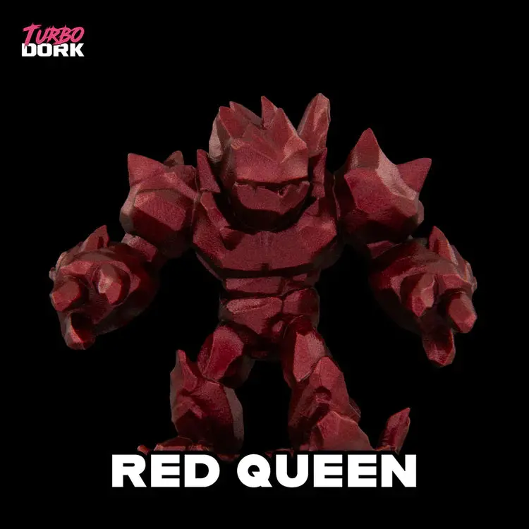 Metallic Acrylic- Red Queen 2