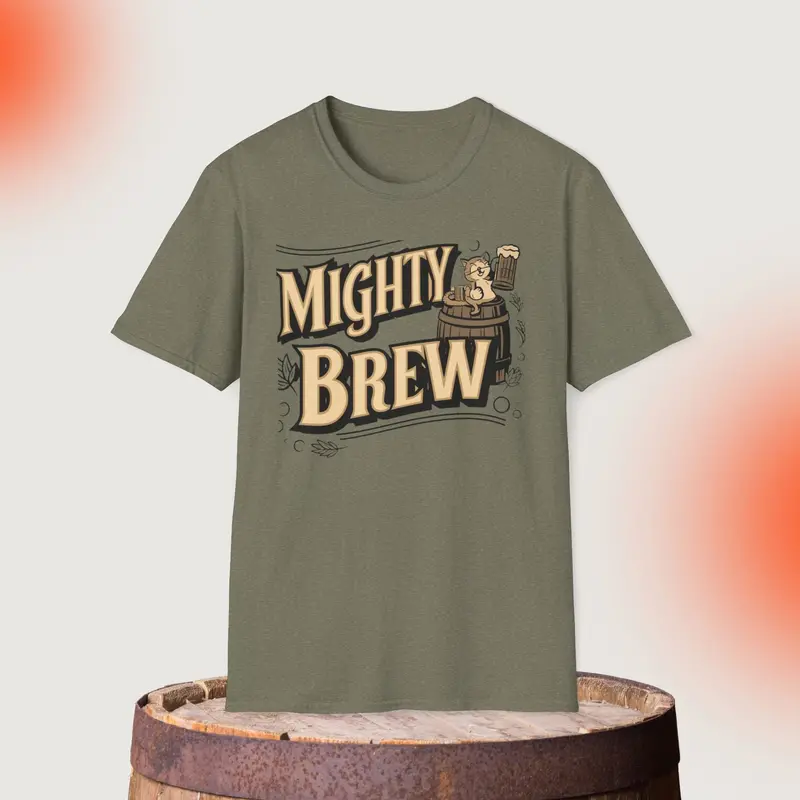 Might Brew Cotton Men T-Shirt 16