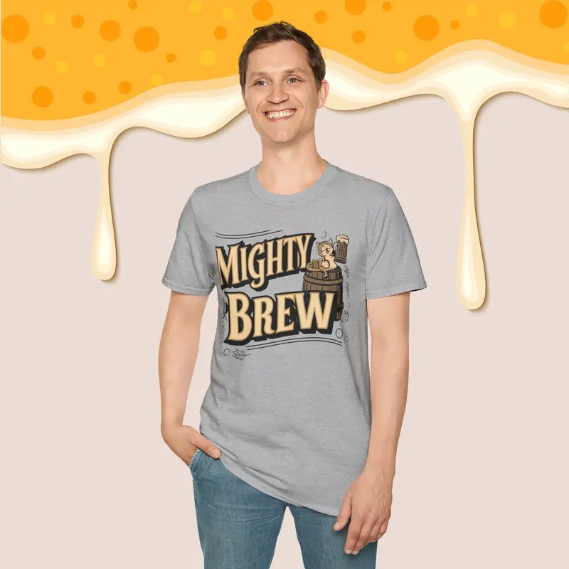 Might Brew Cotton Men T-Shirt 16