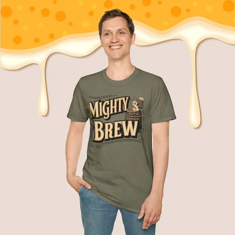 Might Brew Cotton Men T-Shirt 18