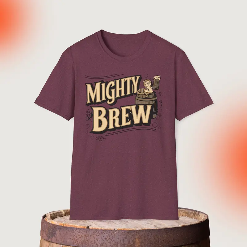 Might Brew Cotton Men T-Shirt 19