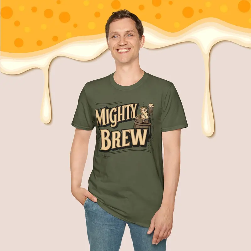Might Brew Cotton Men T-Shirt 19