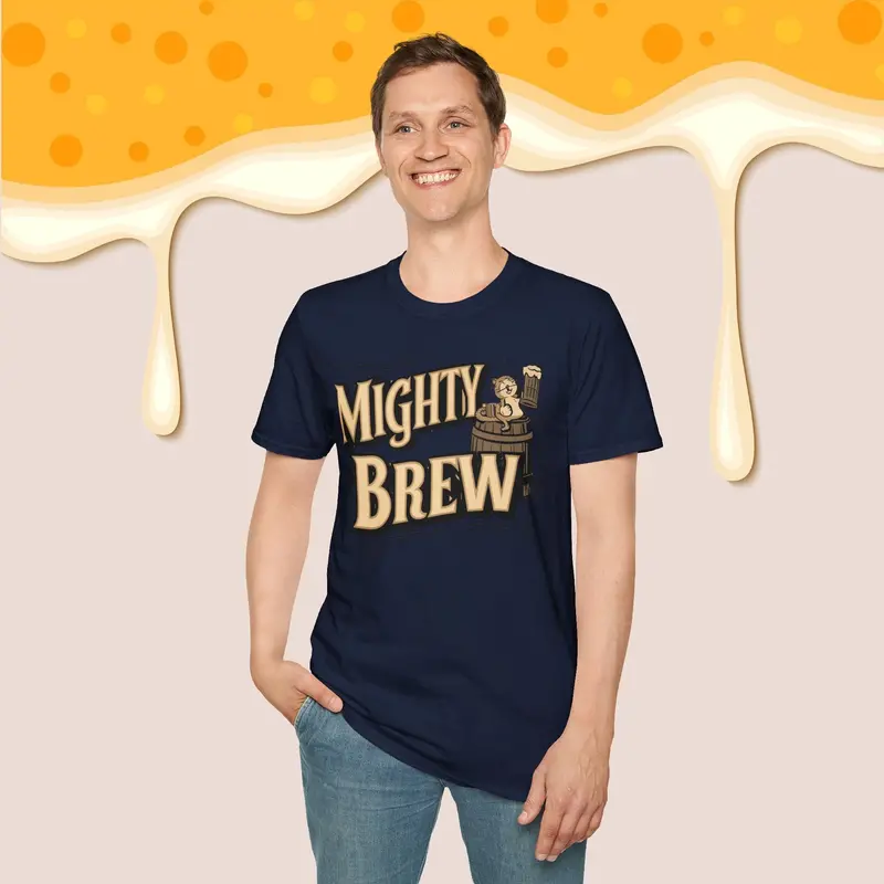 Might Brew Cotton Men T-Shirt 23