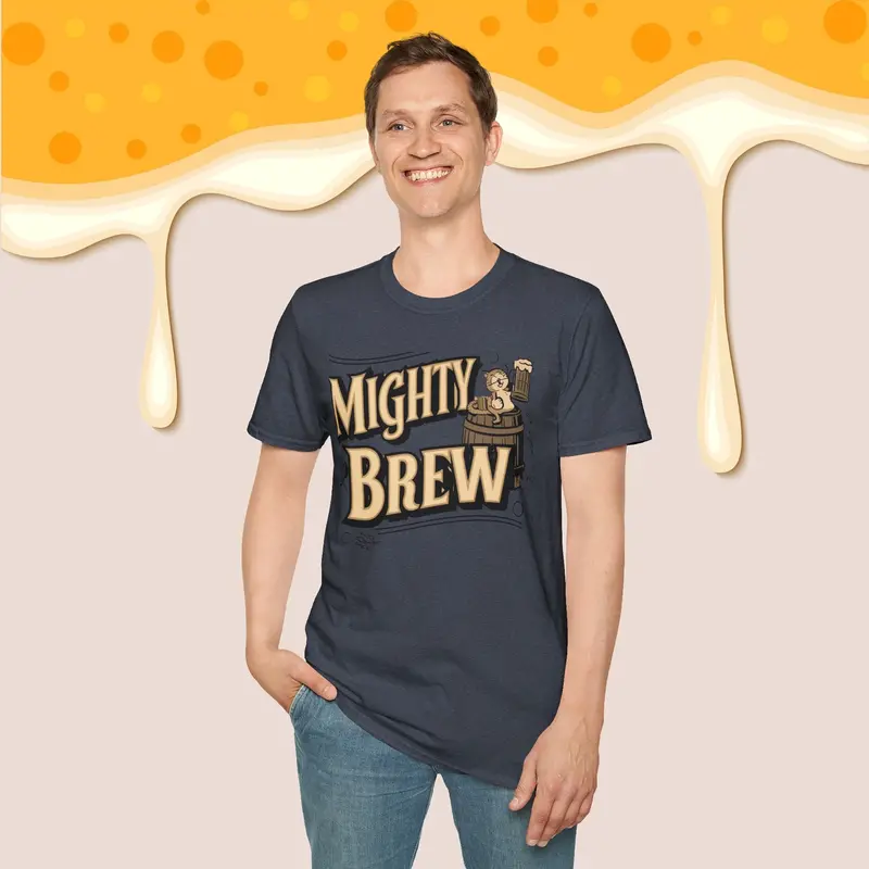 Might Brew Cotton Men T-Shirt 24