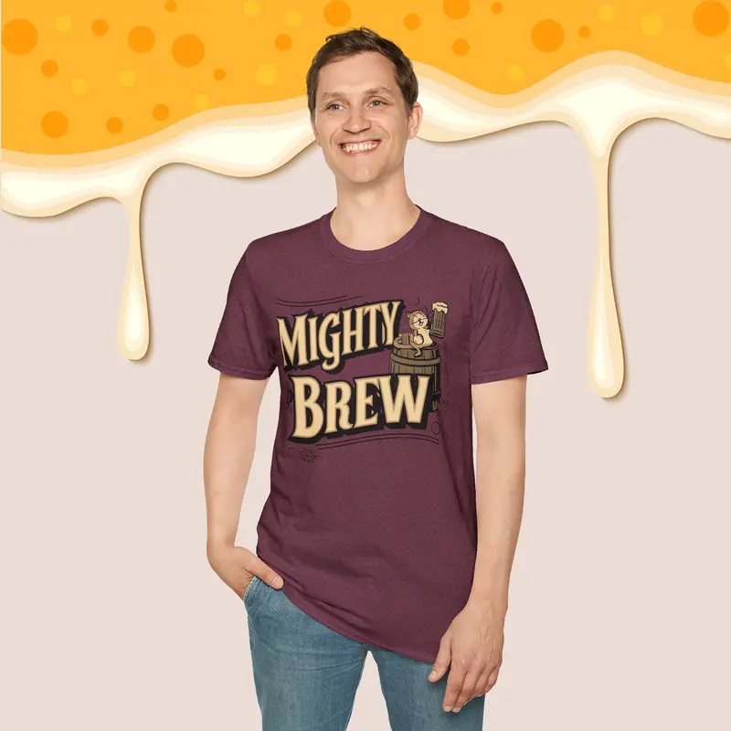 Might Brew Cotton Men T-Shirt 26