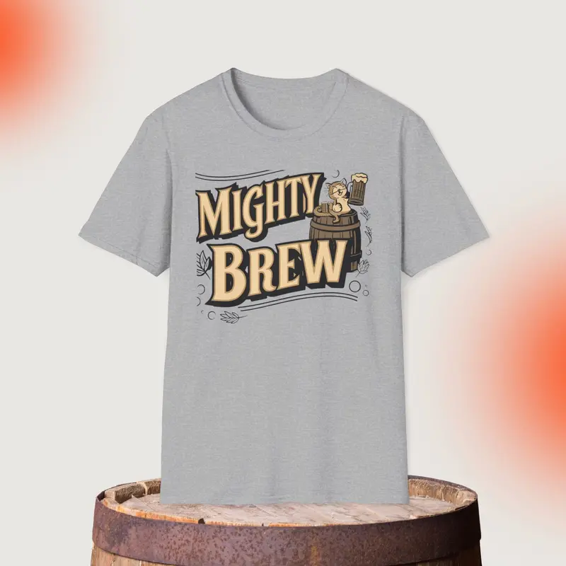 Might Brew Cotton Men T-Shirt 4