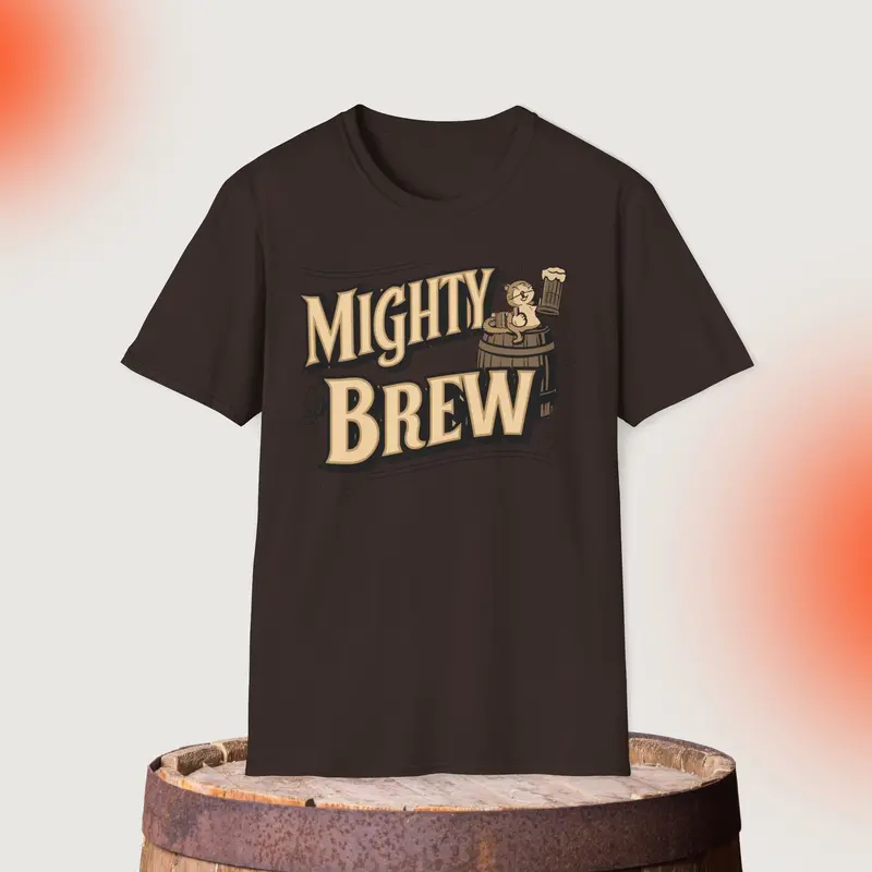 Might Brew Cotton Men T-Shirt 7
