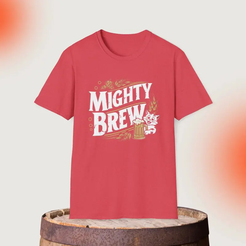 Mighty Brew Cotton Crew Neck Tshirt 12