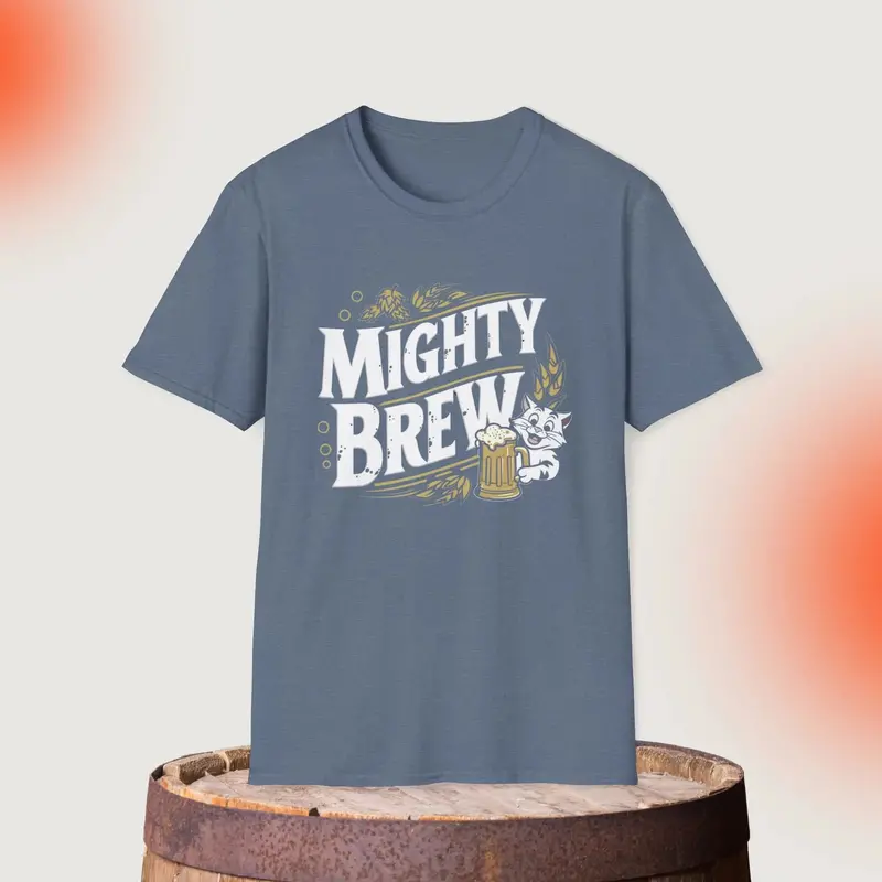 Mighty Brew Cotton Crew Neck Tshirt 13