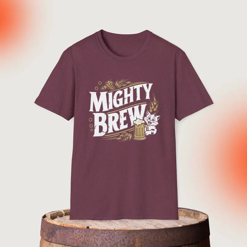 Mighty Brew Cotton Crew Neck Tshirt 18
