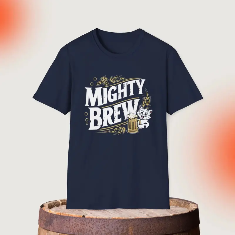 Mighty Brew Cotton Crew Neck Tshirt 3