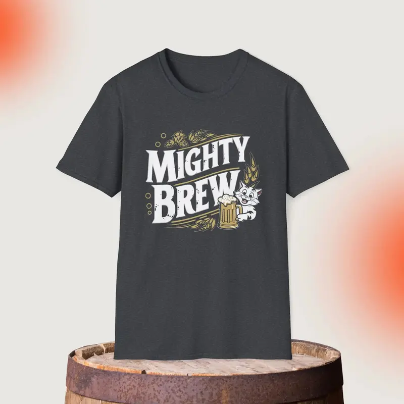 Mighty Brew Cotton Crew Neck Tshirt 5