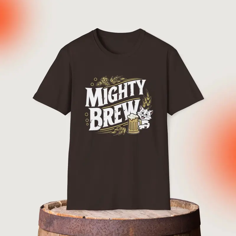 Mighty Brew Cotton Crew Neck Tshirt 6