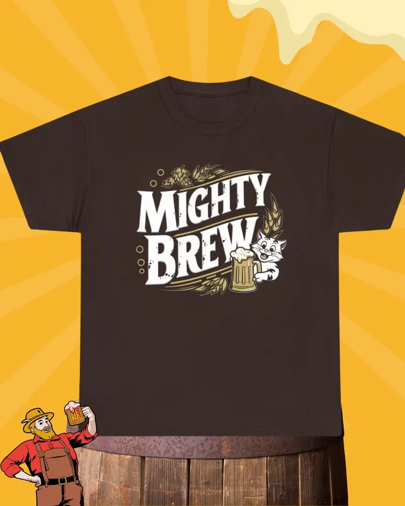 Mighty Brew Cotton Tee 1