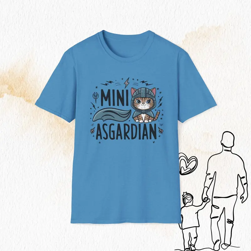 Mini Asgardian Cotton Men T-Shirt 10