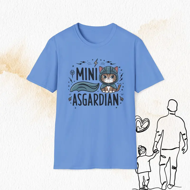 Mini Asgardian Cotton Men T-Shirt 11