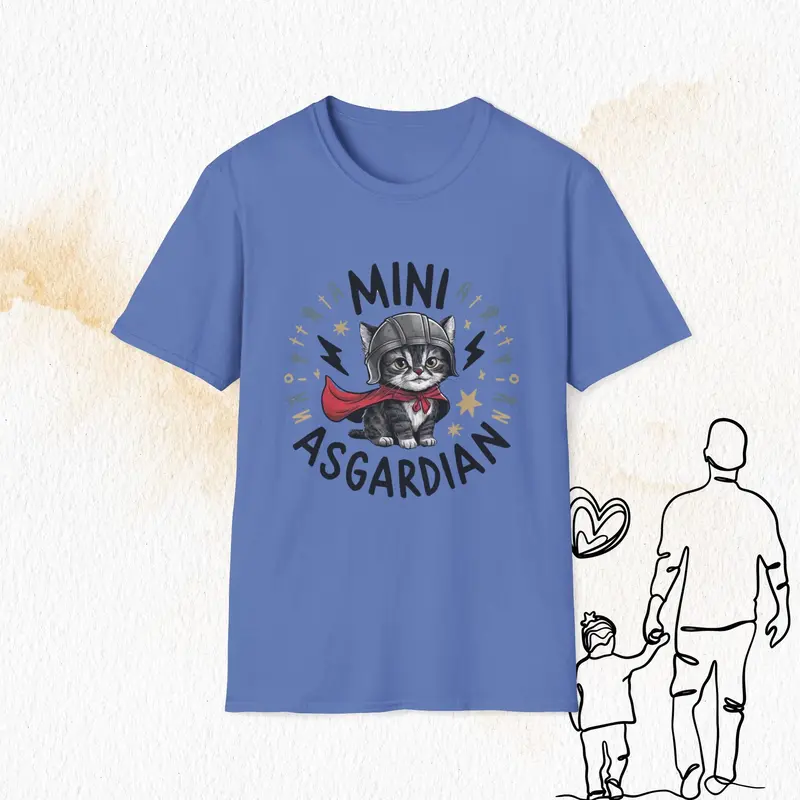 Mini Asgardian Cotton Men T-Shirt 12