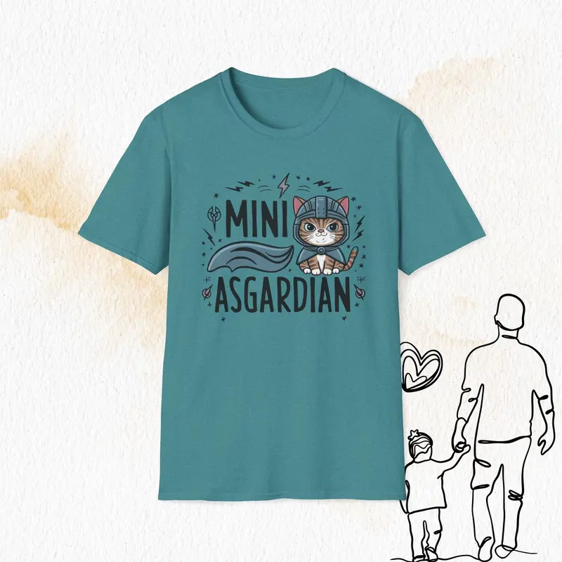 Mini Asgardian Cotton Men T-Shirt 14