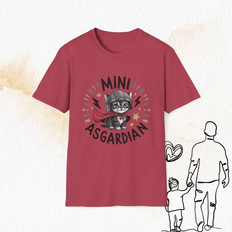 Mini Asgardian Cotton Men T-Shirt 14