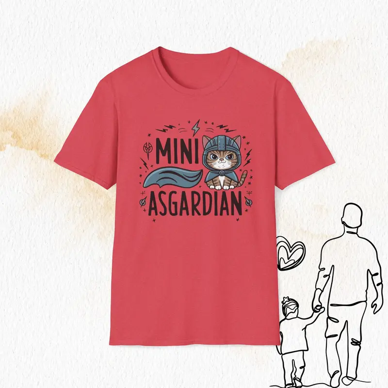 Mini Asgardian Cotton Men T-Shirt 15