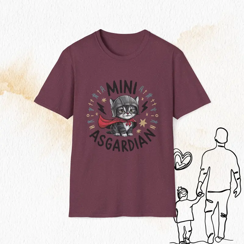 Mini Asgardian Cotton Men T-Shirt 15