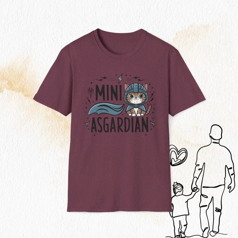 Mini Asgardian Cotton Men T-Shirt 15