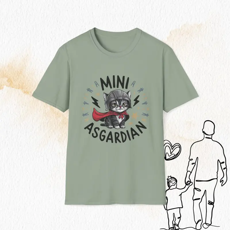 Mini Asgardian Cotton Men T-Shirt 16