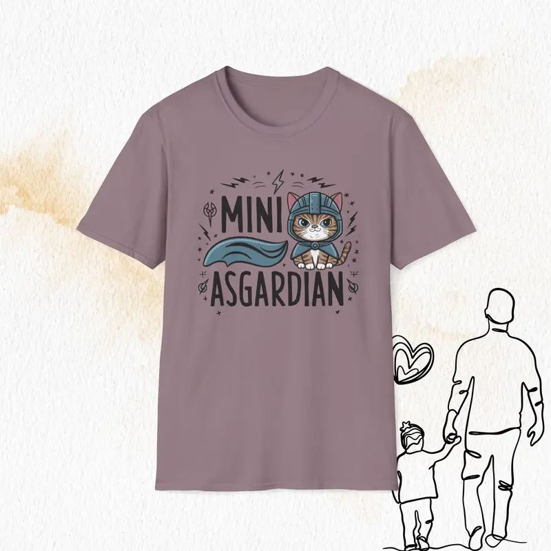 Mini Asgardian Cotton Men T-Shirt 16