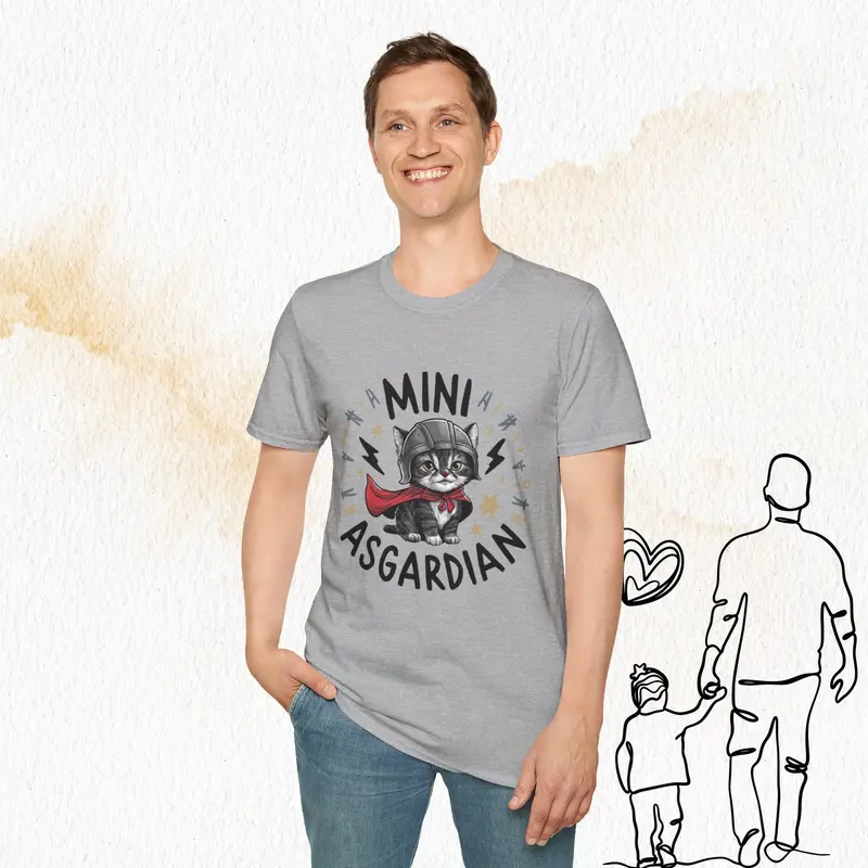 Mini Asgardian Cotton Men T-Shirt 16