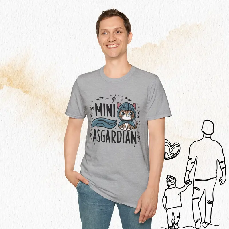 Mini Asgardian Cotton Men T-Shirt 17