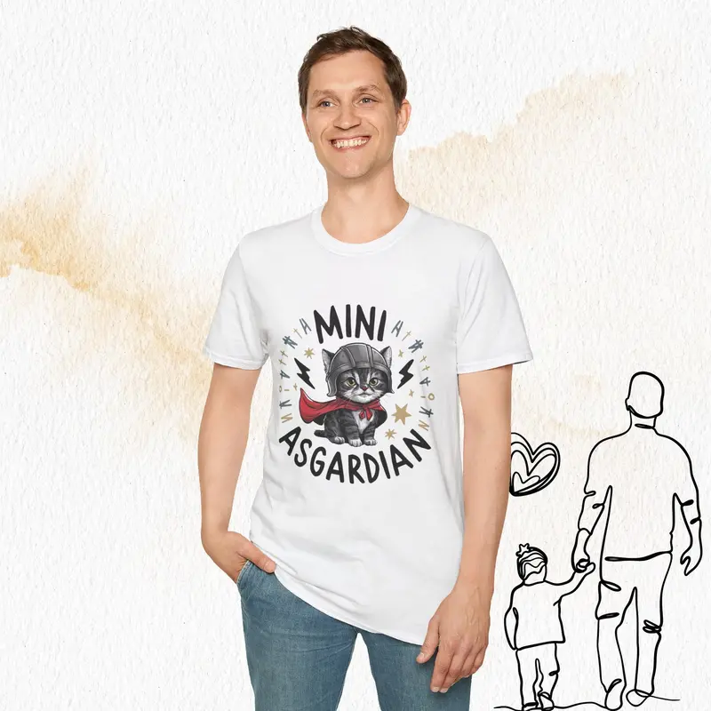 Mini Asgardian Cotton Men T-Shirt 17