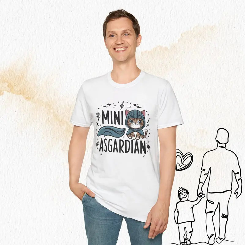 Mini Asgardian Cotton Men T-Shirt 19