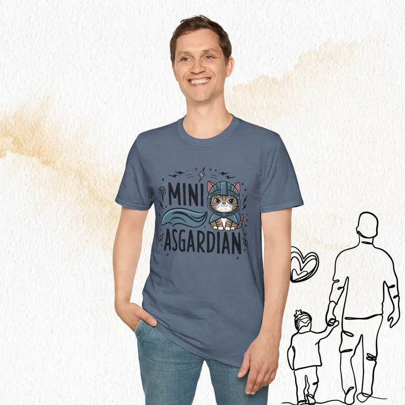 Mini Asgardian Cotton Men T-Shirt 21