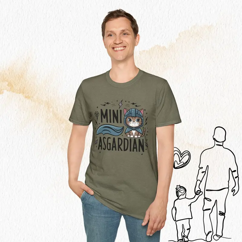 Mini Asgardian Cotton Men T-Shirt 23