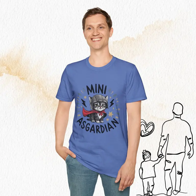 Mini Asgardian Cotton Men T-Shirt 24