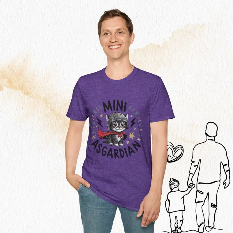 Mini Asgardian Cotton Men T-Shirt 26