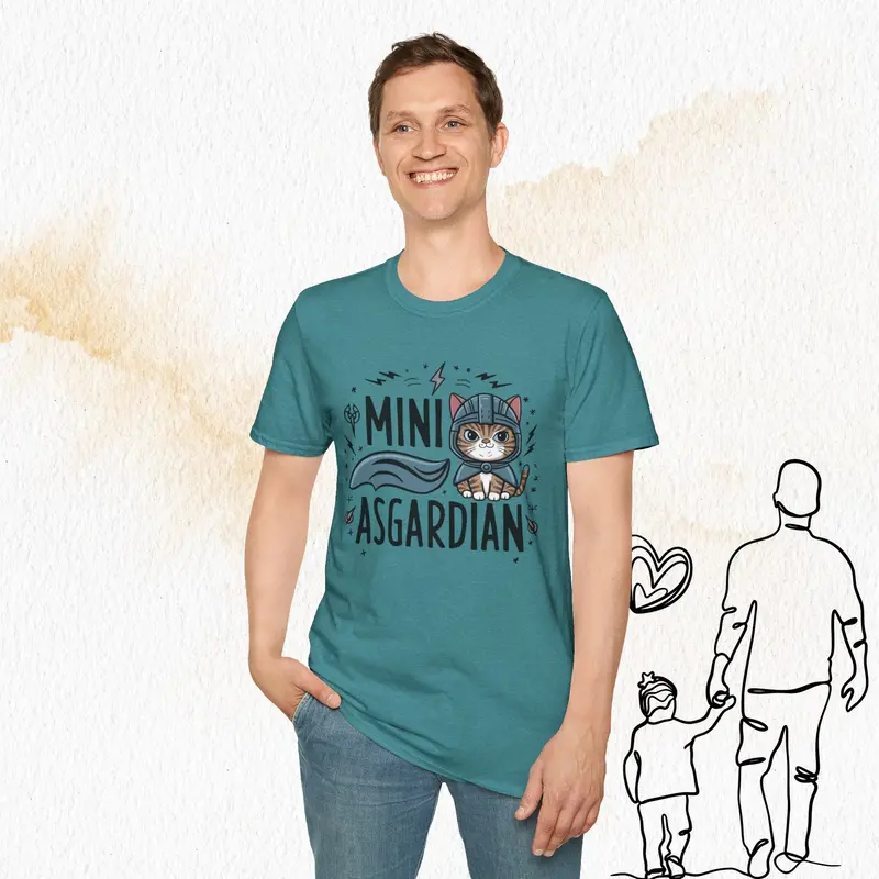 Mini Asgardian Cotton Men T-Shirt 27