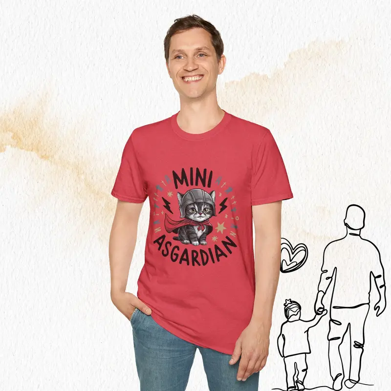 Mini Asgardian Cotton Men T-Shirt 28